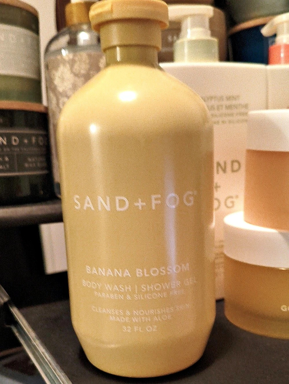 Sand + Fog Banana Blossom Body Wash | Shower Gel Body Wash 32 Fl Oz NWT